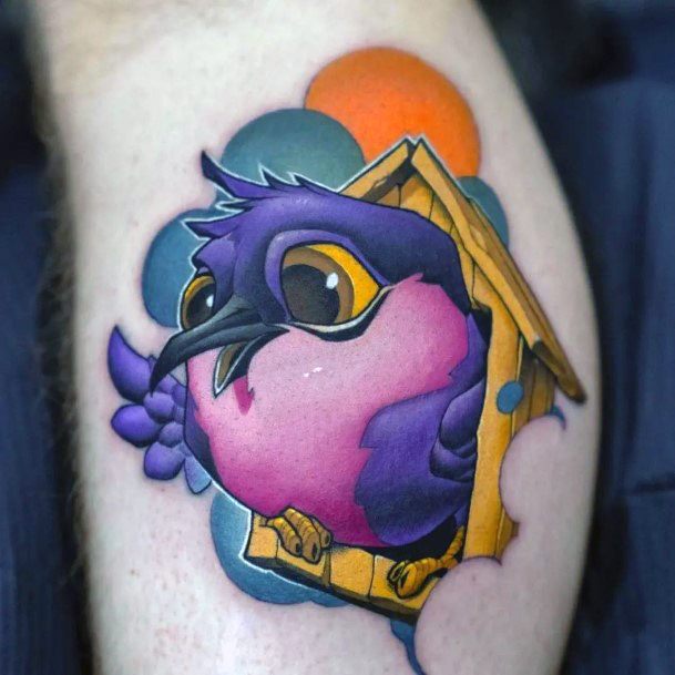 Birdhouseic Womens Birdhouse Tattoo Designs