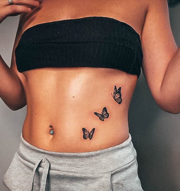 Black And White Tattoos Feminine Ideas