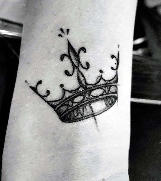 Top 100 Best Crown Tattoo Designs For Women Royal Body Art