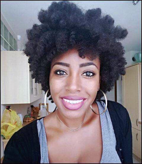 Black Curly Afro Hairstyles For Trendy Edgy Black Young Women