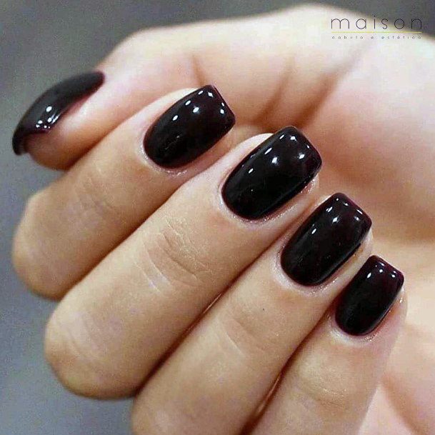 Black Dress Womens Nails