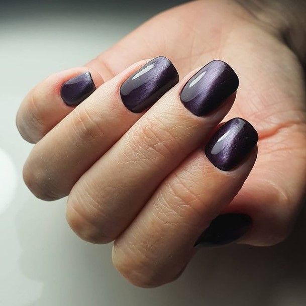 Black Ombre Nail Design Inspiration For Women