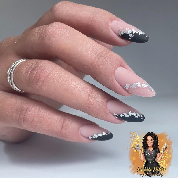 Black Prom Nail Design Inspiration For Women