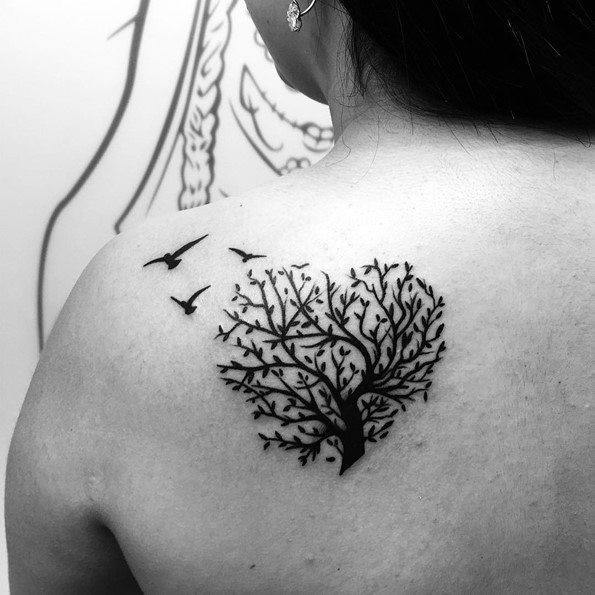 Top 100 Best Tree Tattoo Ideas For Women - Forest Designs