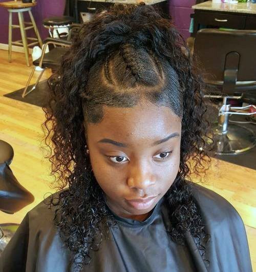 Black Womens Fantastic Ponytail Hairstyle