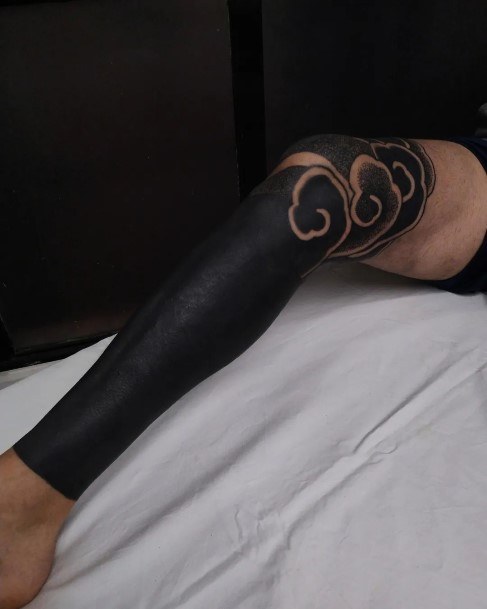 Blackout Womens Feminine Blackout Tattoos