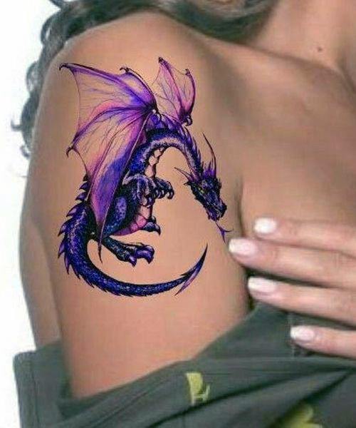 Top 90 Best Dragon Tattoo Ideas For Women Untamed Mythical Monster Designs