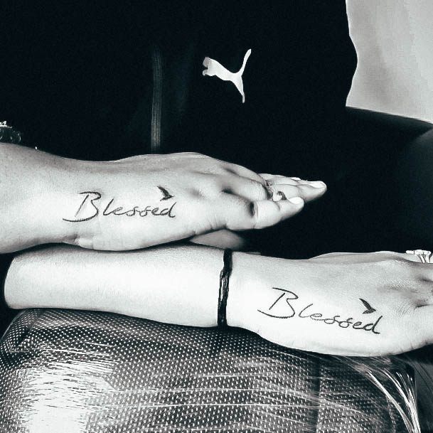 Blessed Girls Tattoo Ideas