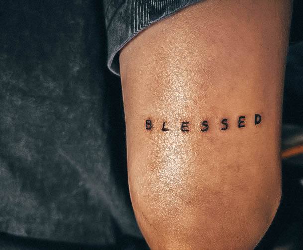 Blessed Tattoo For Ladies