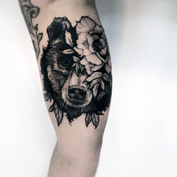 bear tattoos for women