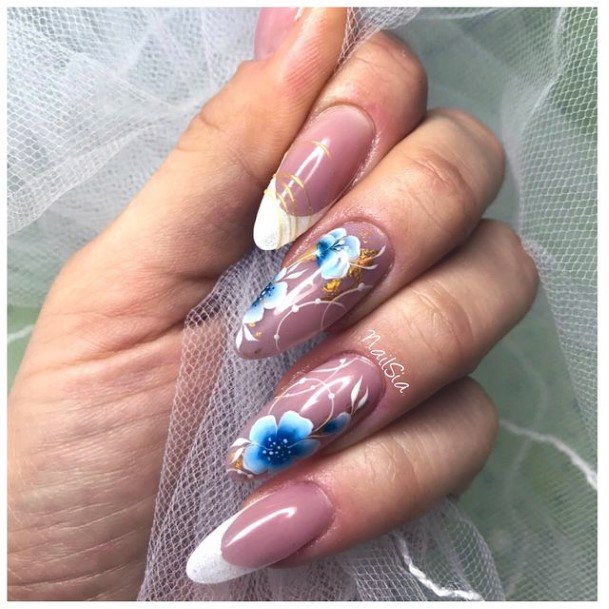 Blossoms Romantic Nails Women