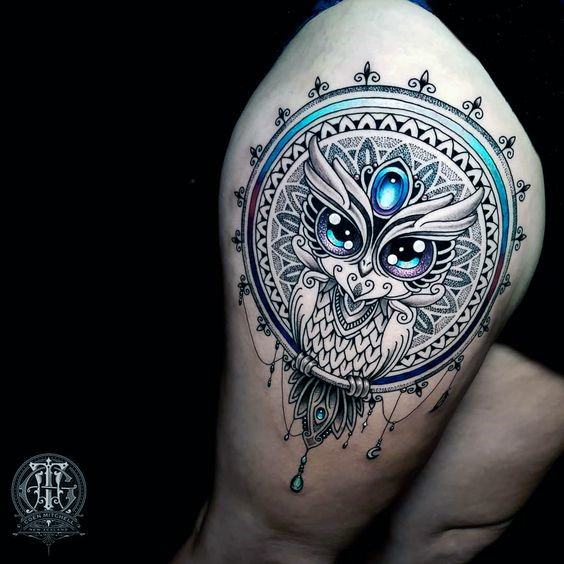Top 130 Best Owl Tattoos For Women - Nocturnal Bird Design Ideas