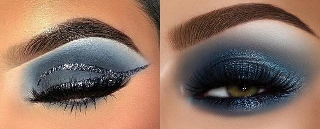 Top 60 Best Blue Grey Eyeshadow Ideas For Women – Smokey Sky Designs