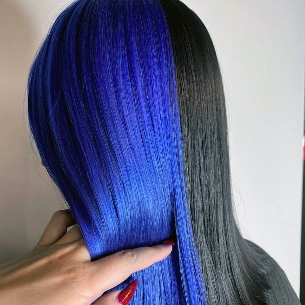 Blue Hairstyles Design Inspiration For Women