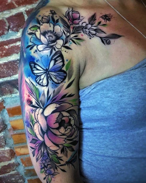 Top 100 Best Half Sleeve Tattoo Ideas For Women Gorgeous Arm Designs