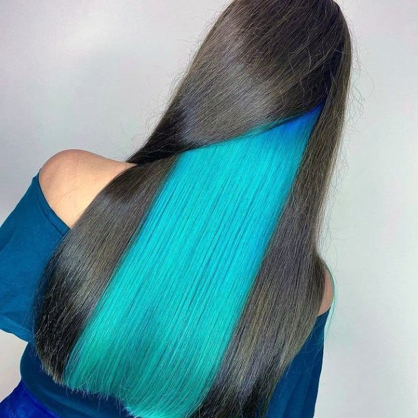 Blue Womens Hairstyles