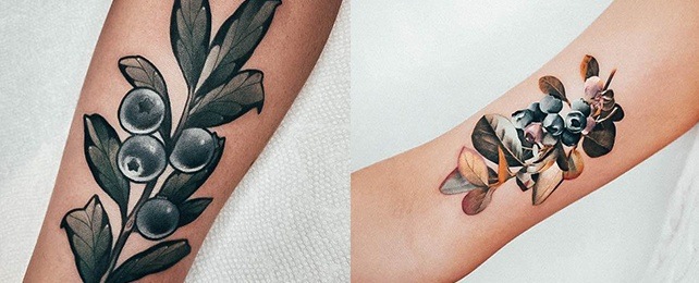 10 Best Blueberry Tattoo IdeasCollected By Daily Hind News  Daily Hind News