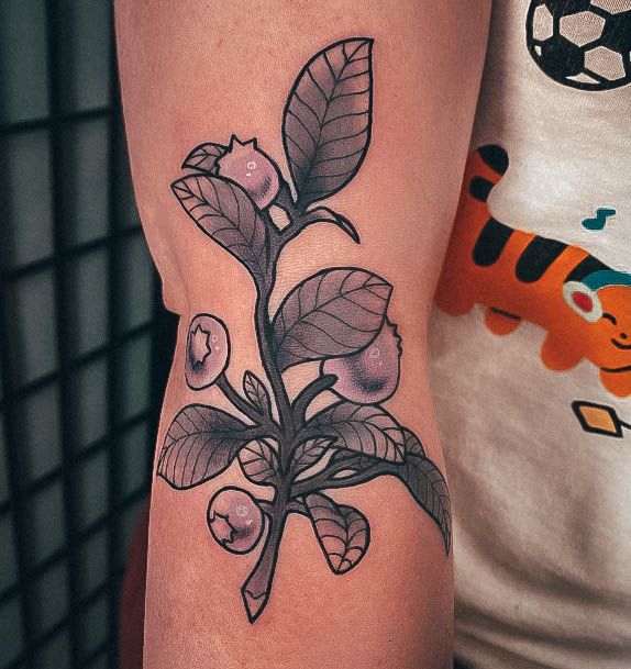 Blueberry Womens Tattoo Ideas