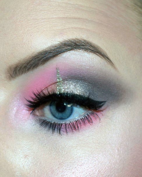 Blush And Grey Eyeshadow For Women