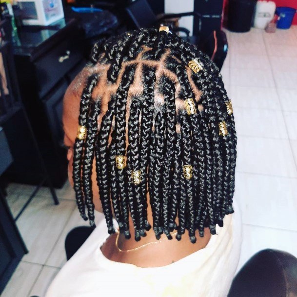 Bob Braids With Beads Braided Hairstyles For Black Women