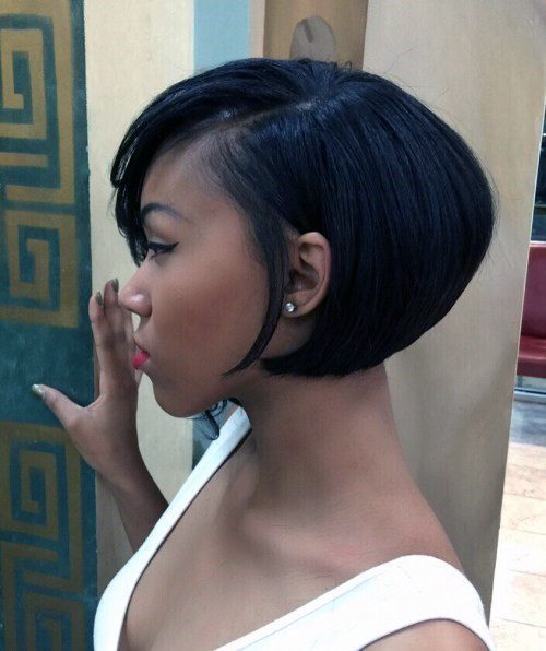 Bob Hairstyles For Black Women Seductive Short Rounded