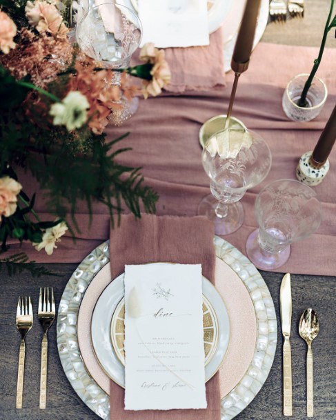 Boho Dining Table Wedding Decor