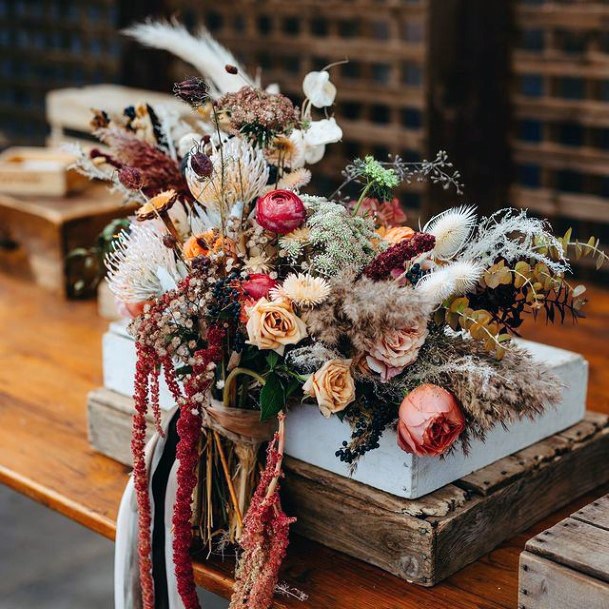 Boho Wedding Decor Flowers