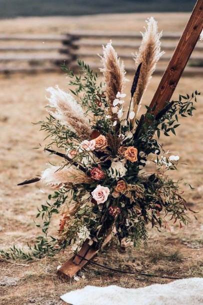 Boho Wedding Flowers Beach