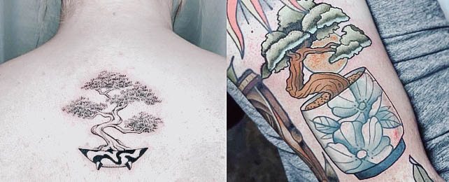 Top 100 Best Bonsai Tree Tattoos For Women – Plant Design Ideas