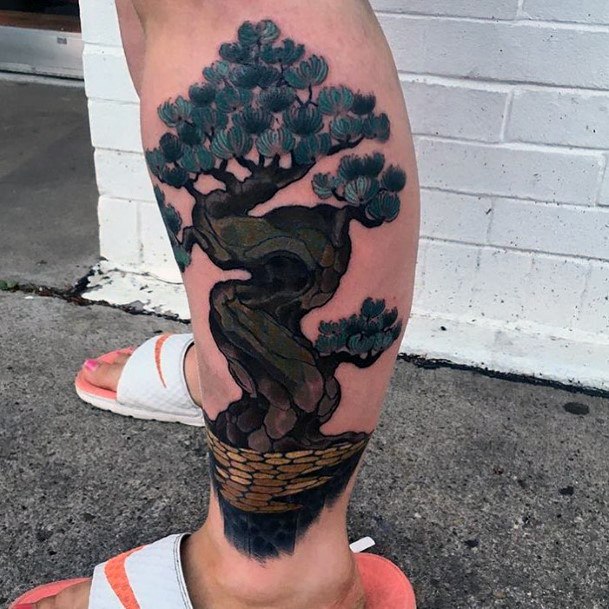 Bonsai Womens Tattoo Ideas