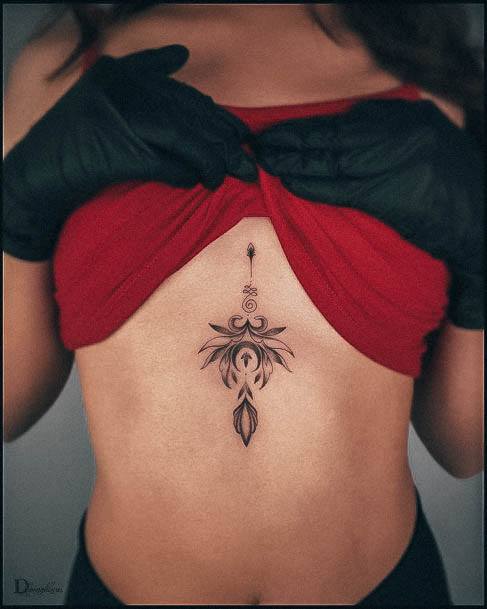 Boob Womens Tattoo Designs