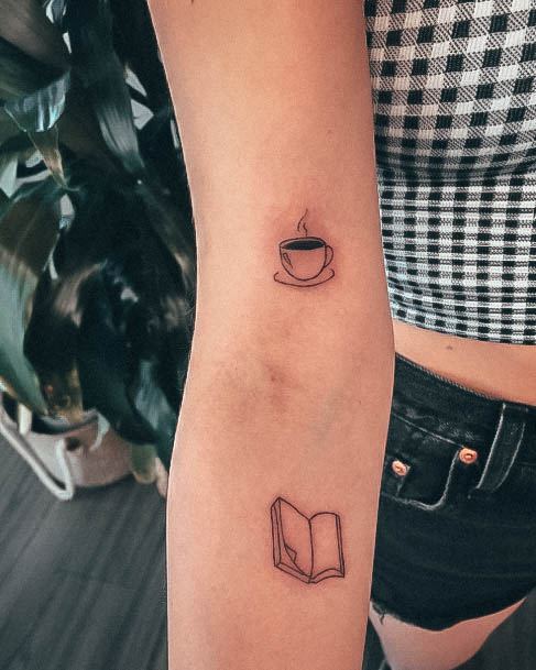 Book Tattoos Feminine Ideas