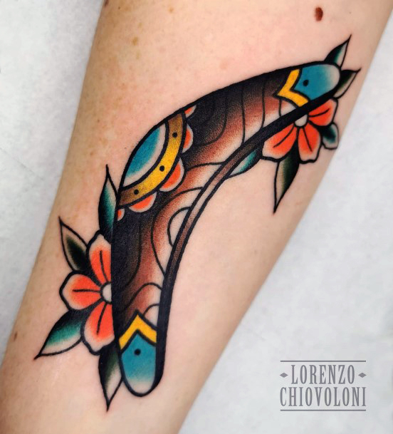 Boomerang Tattoo Feminine Designs