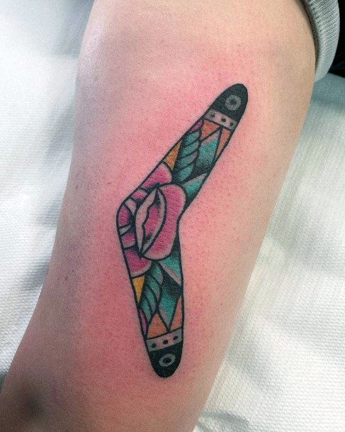 Boomerang Tattoos For Girls