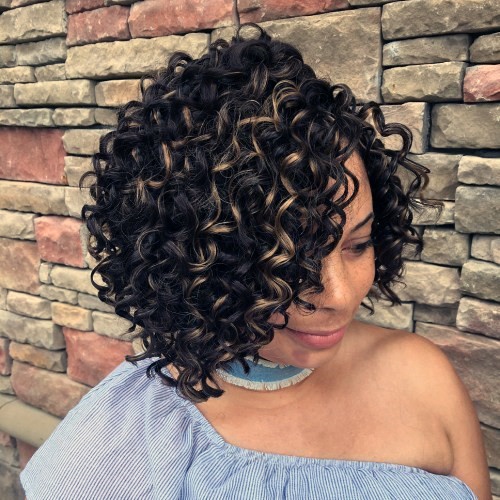 Bounching Short Lob Corchet Hairstyles For Black Women