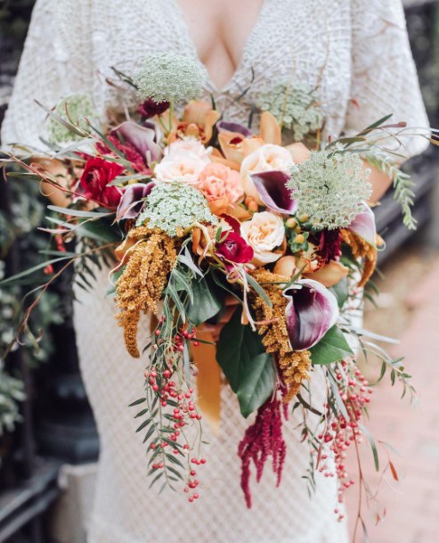 Bouquet Of Hawaiian Wedding Flowers