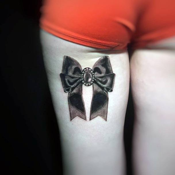 Bow Tattoos For Girls