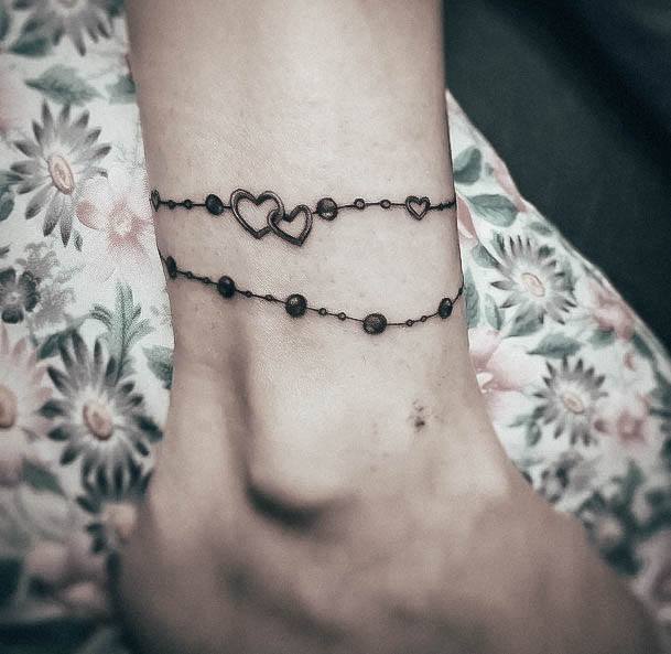 Bracelet Girls Tattoo Ideas