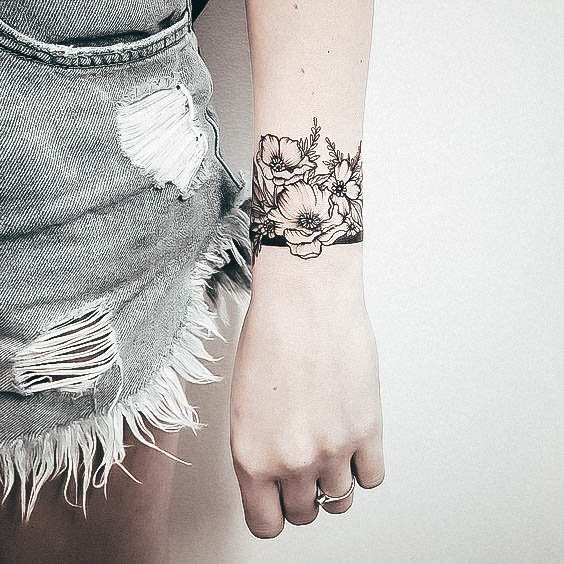 Bracelet Womens Tattoos