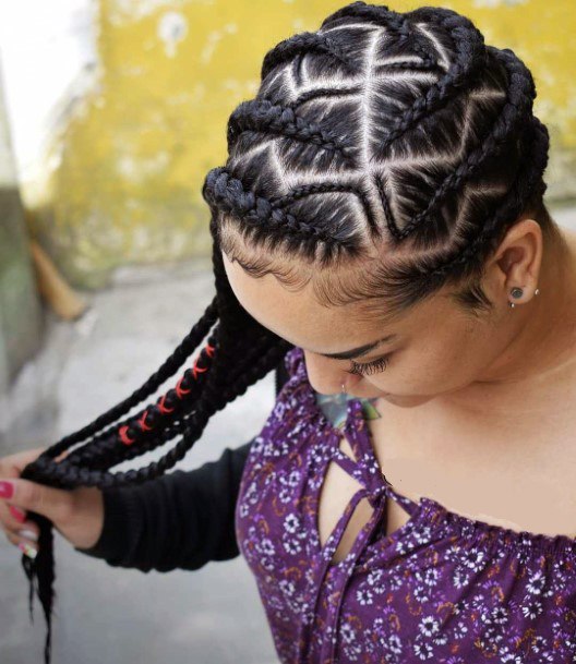 Braided Hairstyles For Black Women Braided Design Small Large Cornrows