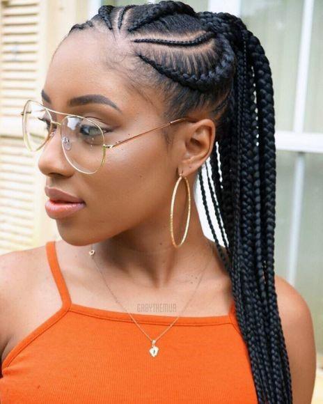 Braided Hairstyles For Black Women Long Crochet Ponytail