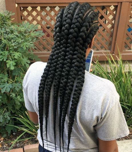 Braided Hairstyles For Black Women Thick Cornrows Weave Hot Styles