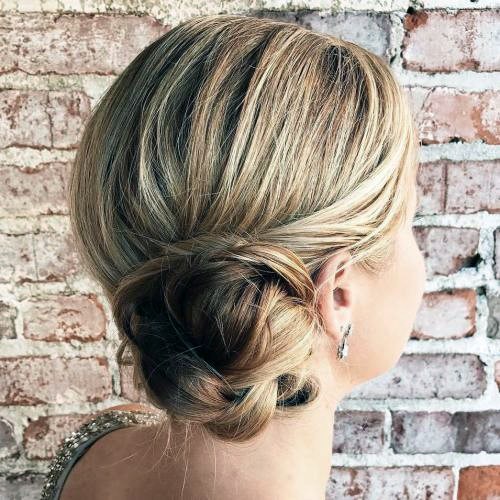 Braided Side Bun For Shorter Hair Women