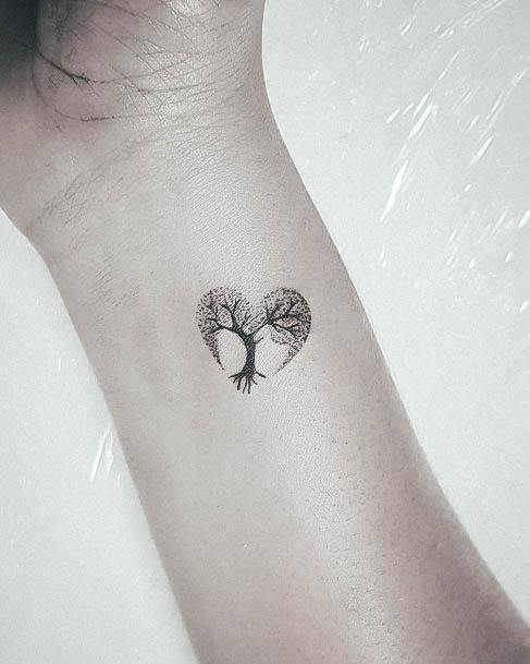 Branches Tree Of Life Girls Tattoo Ideas Wrist