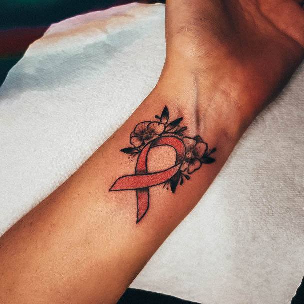 Breast Cancer Female Tattoo Designs