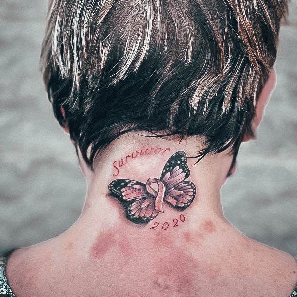 Breast Cancer Womens Tattoos