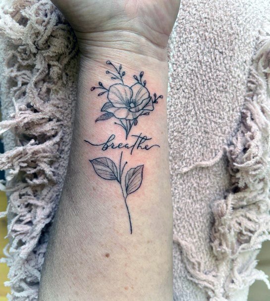 Breatheic Womens Breathe Tattoo Designs