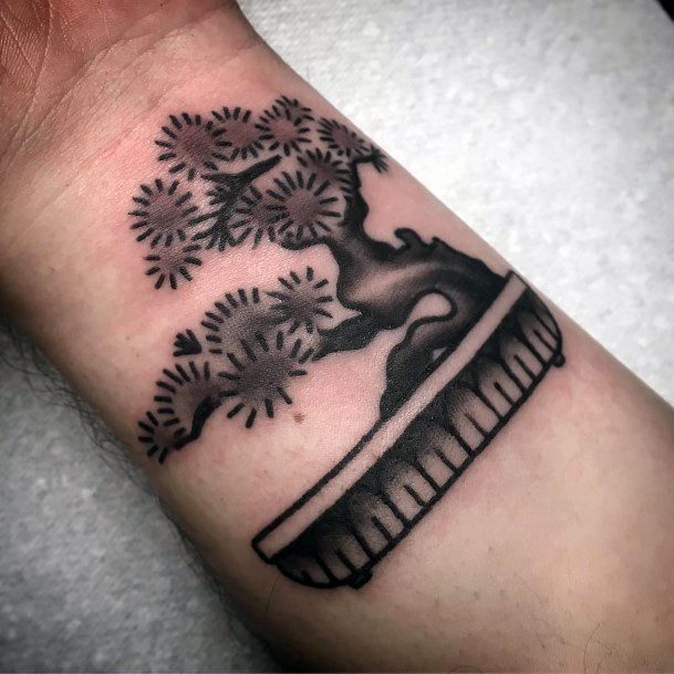 Breathtaking Bonsai Tattoo On Girl