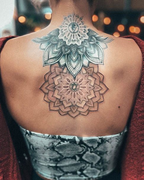 Breathtaking Chakra Tattoo On Girl