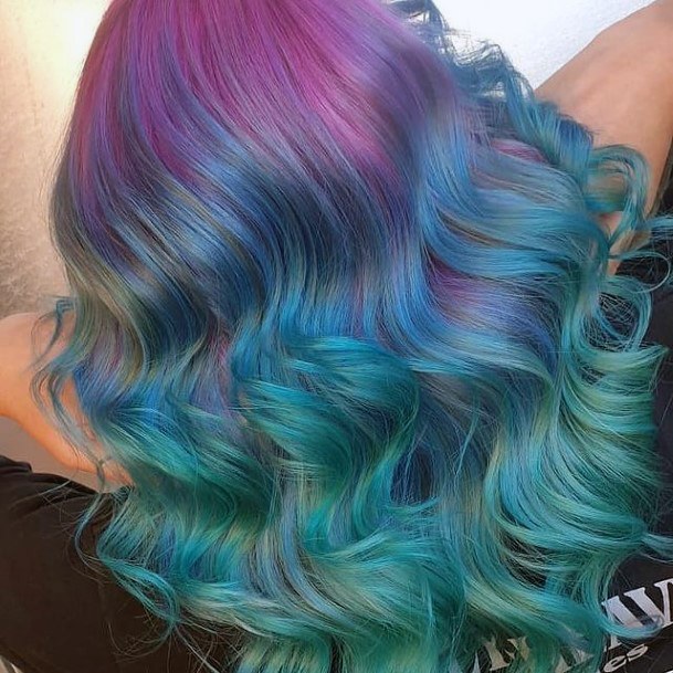 Breathtaking Cool Hair Dye Colors On Girl